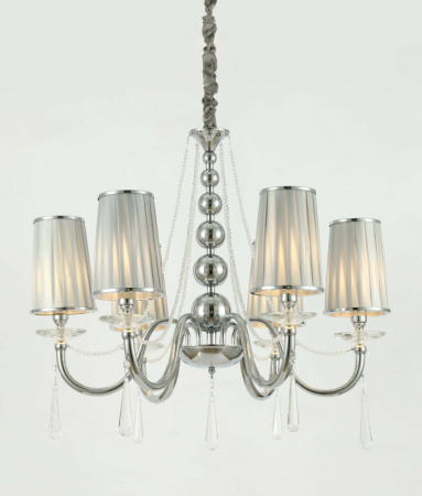 Люстры подвесные — Подвесная люстра Lumina Deco LDP 1200-6 CHR купить в 