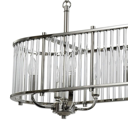 Люстры подвесные — Подвесная люстра Lumien Hall Лариана LH3038/8PR-NK-CL купить в 