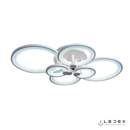 Свет для дома — Потолочная люстра iLedex Ring A001/6 WH купить в  Свет для дома — Потолочная люстра iLedex Ring A001/6 WH купить в