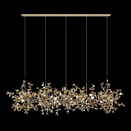 Люстры подвесные — Подвесная люстра LOFT IT 10101/5 Gold купить в 