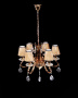 Люстры подвесные — Подвесная люстра Lumina Deco LDP 9267-6 GD купить в 