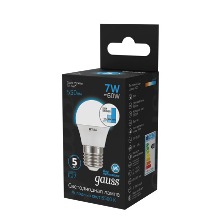 Светодиодные лампы — Светодиодная лампа Gauss 105102307-S купить в 