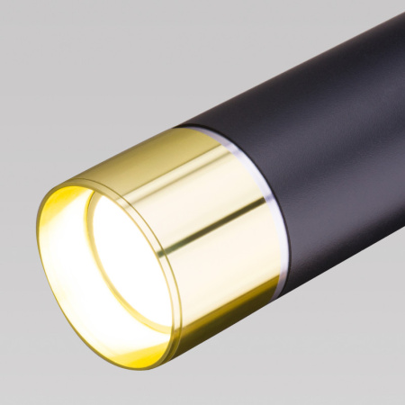 Подвесные светильники — Подвесной светильник Elektrostandard DLN107 GU10 черный/золото купить в 