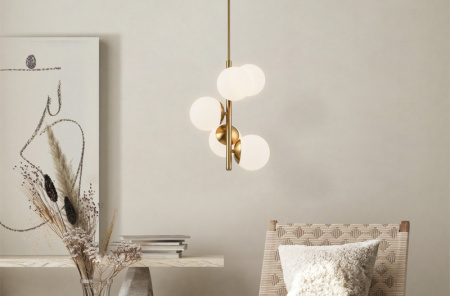 Люстры на штанге — Люстра на штанге Freya FR5199PL-05BS1 купить в 