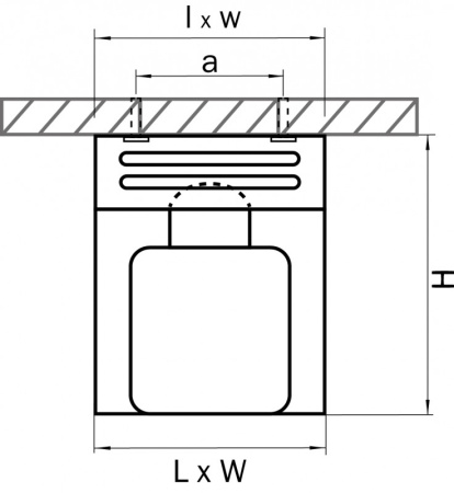 Накладные точечные светильники — Накладной светильник Lightstar 104010 купить в 