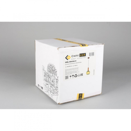 Подвесные светильники — Подвесной светильник Omnilux OML-99436-01 купить в 