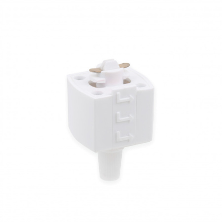 Адаптеры — Адаптер Elektrostandard TRLM-1-WH /Коннектор для однофазного шинопровода белый купить в 