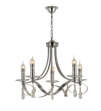 Люстры подвесные — 3359/5 хром купить в 