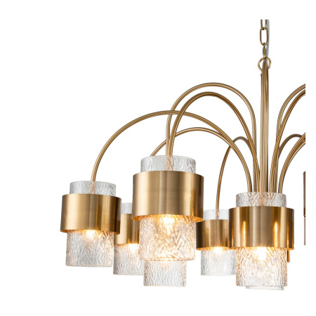 Люстры подвесные — Подвесная люстра Indigo ELEGANZA 12019/A/12P Brass V000324 купить в  Люстры подвесные — Подвесная люстра Indigo ELEGANZA 12019/A/12P Brass V000324 купить в