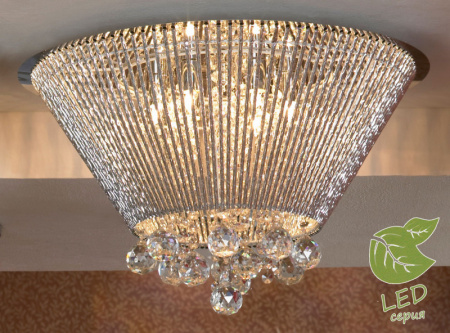 Люстры накладные — Накладная люстра Lussole GRLSC-8407-12 купить в 