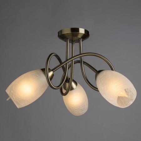 Люстры накладные — Накладная люстра ARTE Lamp A8616PL-3AB купить в  Люстры накладные — Накладная люстра ARTE Lamp A8616PL-3AB купить в