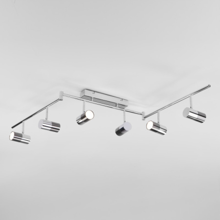 Споты — Спот Eurosvet 20086/6 LED хром/черный жемчуг купить в 