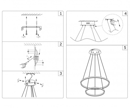Подвесные светильники — Подвесной светильник Kink Light 08219,19A(4000K) купить в 