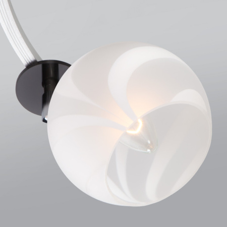 Люстры на штанге — Люстра на штанге Eurosvet 9643/3 алюминий/белый купить в 