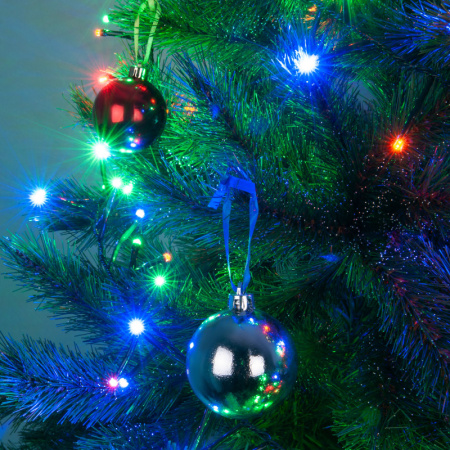 Светодиодные нити — Светодиодная нить Eurosvet 400-004 мульти 5м IP20 купить в 