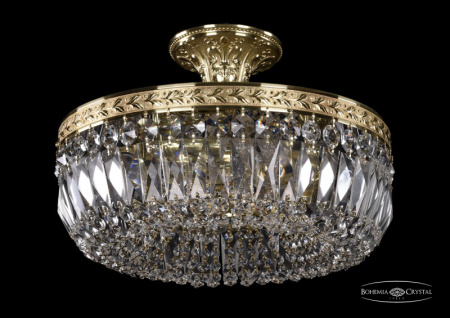 Люстры на штанге — Люстра на штанге Bohemia Ivele Crystal 19041/35IV G купить в 