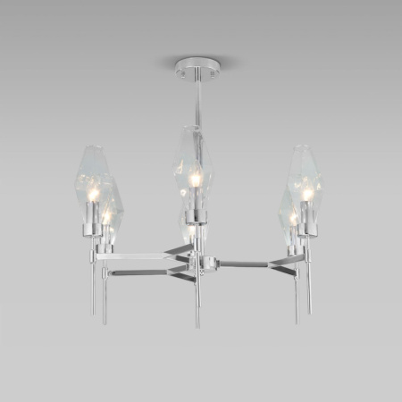 Люстры на штанге — Люстра на штанге Eurosvet 60143/6 хром купить в 