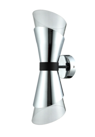 Настенные бра — Бра Crystal Lux GRIS AP2 CHROME купить в 