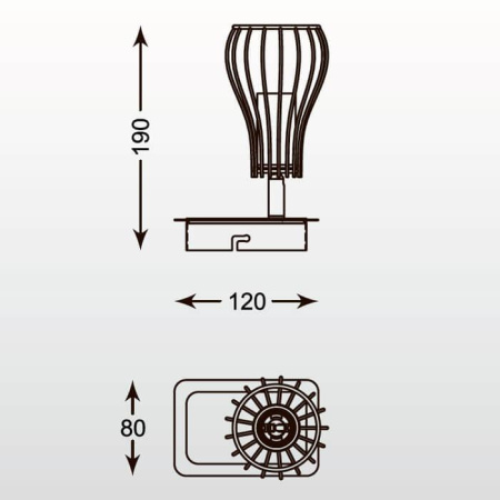 Споты — Спот Zumaline Oscar CK170519-1 купить в 