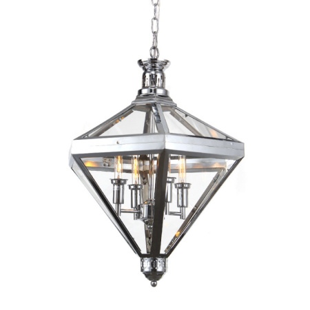 Люстры подвесные — Подвесная люстра DeLight Collection KM0074P-4 chrome купить в 