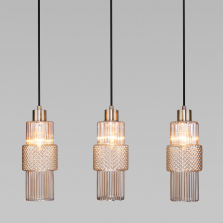 Подвесные светильники — Подвесной светильник Eurosvet 50209/3 бронза купить в 