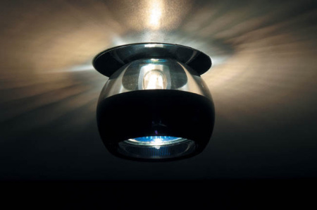 Встраиваемые точечные светильники — Встраиваемый светильник Donolux DL035C-Black купить в 