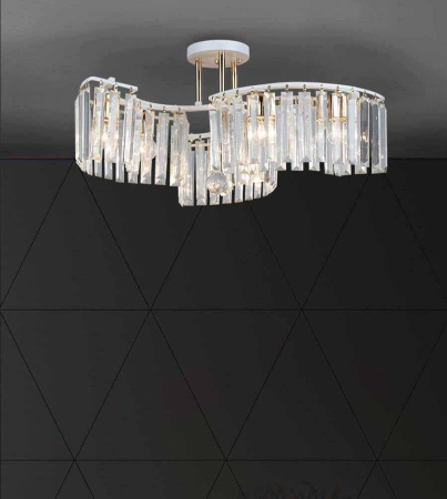 Потолочные люстры — Потолочная люстра Seven Fires Iveya WD3549/6C-WT-FGD-CL купить в 