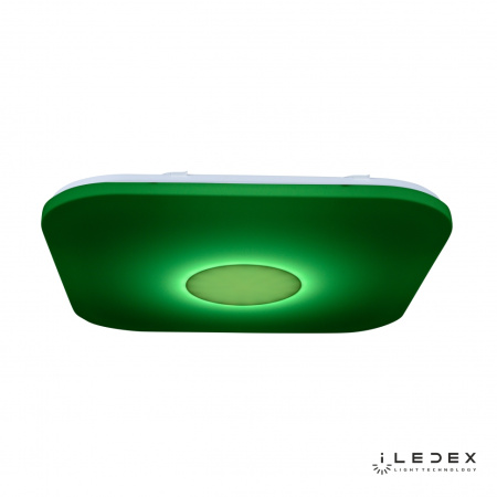 Потолочные светильники — Потолочный светильник iLedex Jupiter 60W Square RGB Opaque Entire купить в  Потолочные светильники — Потолочный светильник iLedex Jupiter 60W Square RGB Opaque Entire купить в