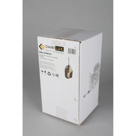 Подвесные светильники — Подвесной светильник Omnilux OML-91806-01 купить в 