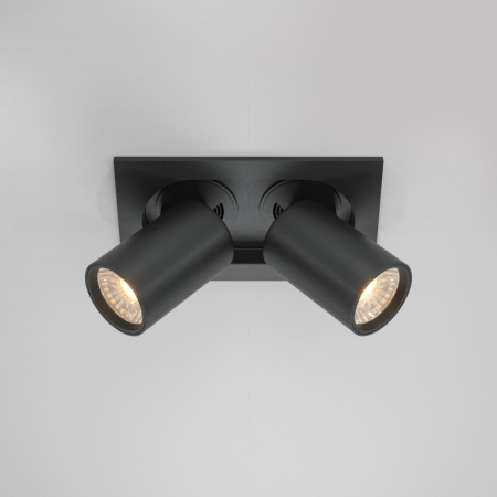 Встраиваемые точечные светильники — Встраиваемый светильник Maytoni Technical DL045-02-10W3K-B купить в 