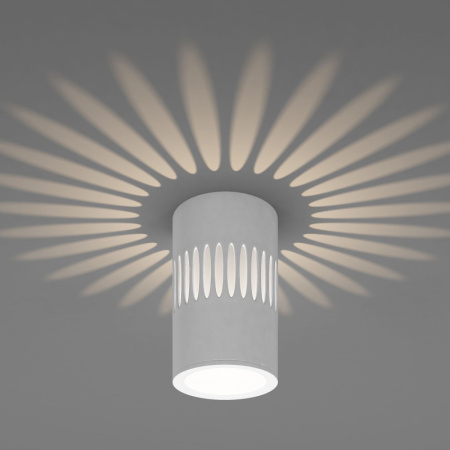 Накладные точечные светильники — Накладной светильник Elektrostandard DLS026 7W 4200К белый купить в 