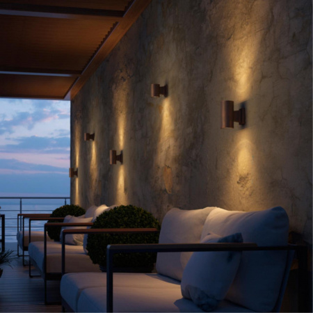 Уличные настенные светильники — Светильник настенный Novotech 370407 купить в 