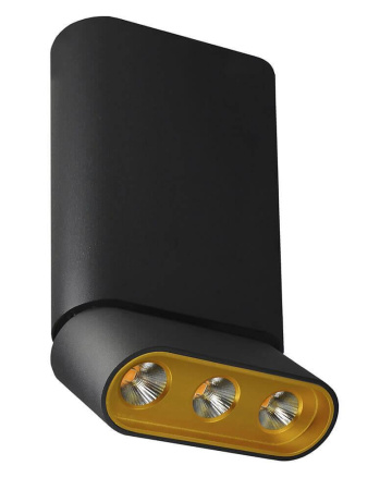 Споты — Светодиодный спот Lumien Hall Фергус 8005/3CM-BK-GD купить в  Споты — Светодиодный спот Lumien Hall Фергус 8005/3CM-BK-GD купить в