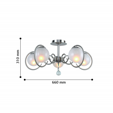 Люстры на штанге — Люстра на штанге F-Promo 2349-5U купить в 
