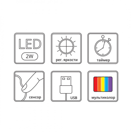 Детские ночники — Ночник детский ARTE Lamp A7371LT-1WH купить в 