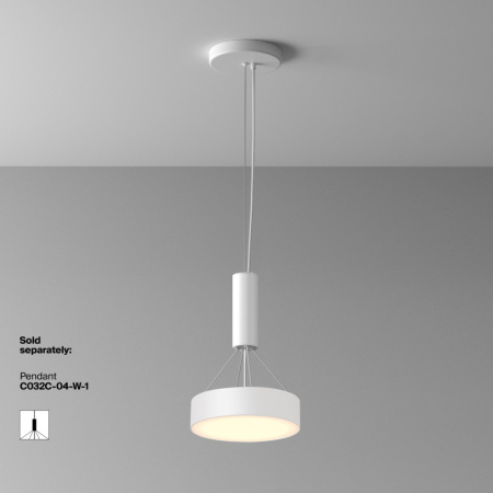 Накладные светильники — Накладной светильник Maytoni Technical C032CL-24W3K-RD-W купить в 