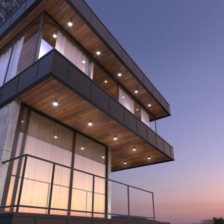 Накладные уличные светильники — Накладной уличный светильник Elektrostandard Light LED 2104 (35130/H) серый купить в 