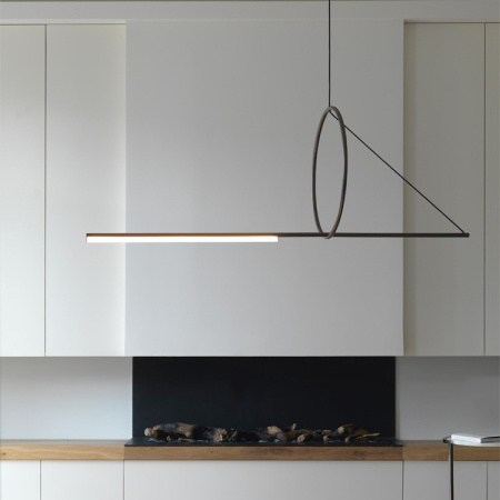 Подвесные светильники — Подвесной светильник Imperium Loft Suspension Cercle Et Trait 202723-23 купить в 