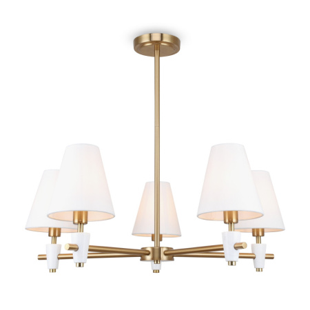 Люстры на штанге — Люстра на штанге Freya FR5371CL-05BS купить в 