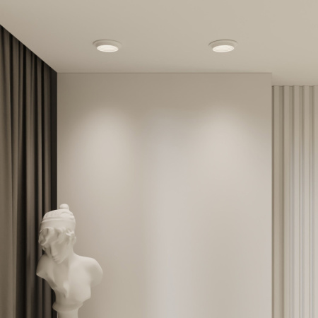 Встраиваемые точечные светильники — Встраиваемый светильник Elektrostandard 25007/01 GU10 белый купить в  Встраиваемые точечные светильники — Встраиваемый светильник Elektrostandard 25007/01 GU10 белый купить в