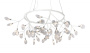 Люстры подвесные — Подвесная люстра Crystal Lux EVITA SP45 D WHITE/TRANSPARENT купить в  Люстры подвесные — Подвесная люстра Crystal Lux EVITA SP45 D WHITE/TRANSPARENT купить в