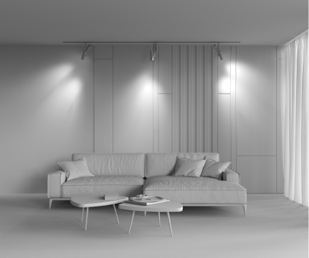 Трековые светильники — Светильник на шине Maytoni Technical TR005-4-2X12W-DS-BW купить в 