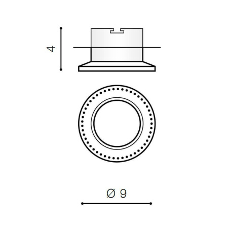 Cветильники потолочные встраиваемые — Встраиваемый светильник Azzardo Adamo Midst Diamond AZ2740 купить в  Cветильники потолочные встраиваемые — Встраиваемый светильник Azzardo Adamo Midst Diamond AZ2740 купить в