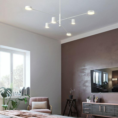 Люстры на штанге — Подвесная светодиодная люстра Imperium Loft Motvikt 189818-26 купить в 