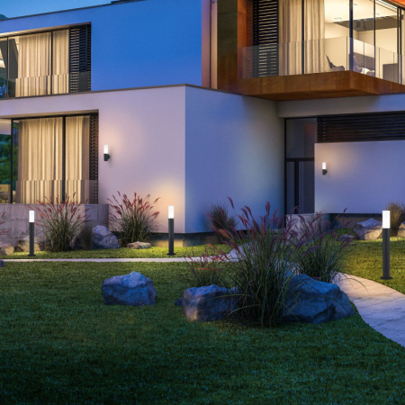 Средние уличные фонари — Садово-парковый светильник Elektrostandard 1419 TECHNO чёрный купить в 