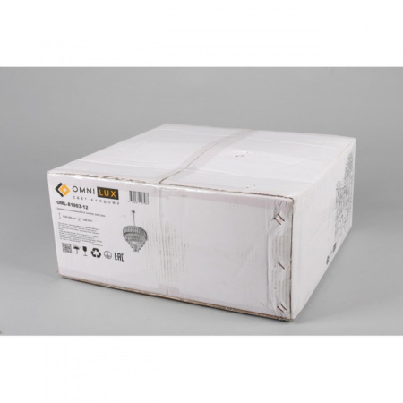 Люстры каскадные — Каскадная люстра Omnilux OML-81903-12 купить в 