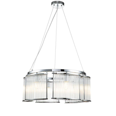 Люстры подвесные — Подвесная люстра Indigo Corsetto 12003/6P Chrome V000076 купить в 