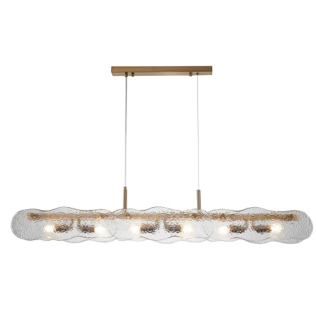 Люстры подвесные — Подвесная люстра Indigo Eleganza 12019/6P Brass V000016 купить в  Люстры подвесные — Подвесная люстра Indigo Eleganza 12019/6P Brass V000016 купить в