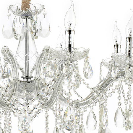 Люстры подвесные — Подвесная люстра Lumien Hall Лавена LH0026/8H-CR купить в 