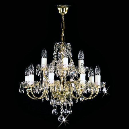 Люстры подвесные — Подвесная люстра Artglass Adela XII. Full Cut CE купить в 